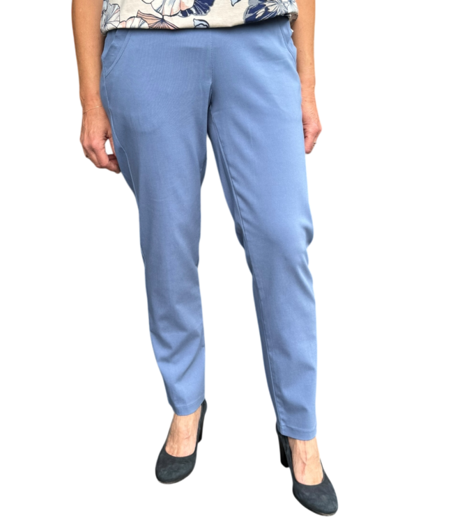 stretch broek dames punta (elastische tailleband)