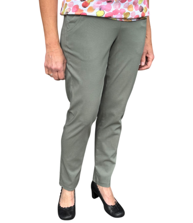 stretch broek dames punta (elastische tailleband) Alica