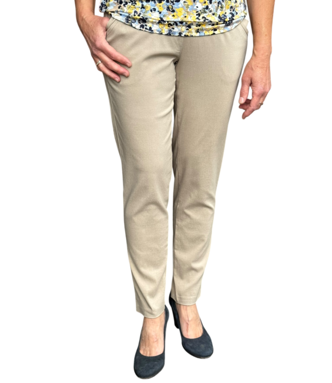 stretch broek dames punta (elastische tailleband)
