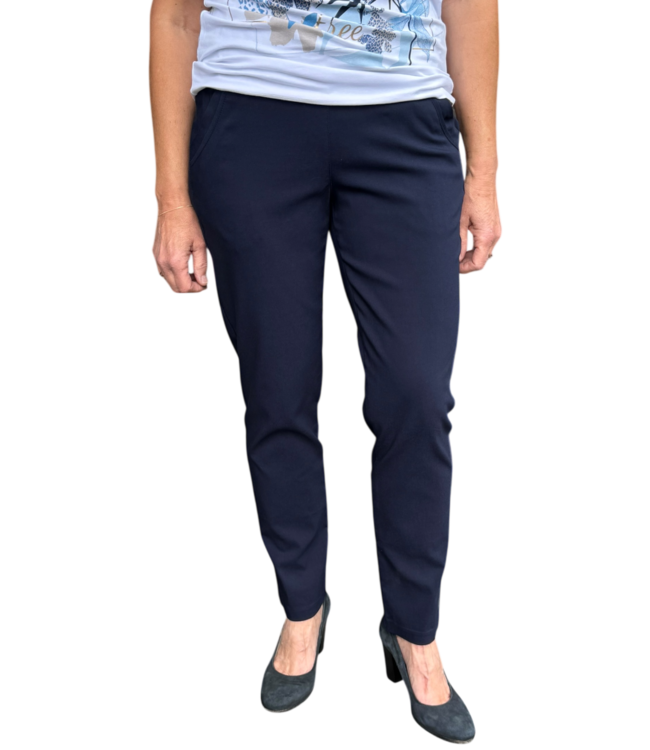 stretch broek dames punta (elastische tailleband)
