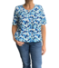 blouson paint- it blauw
