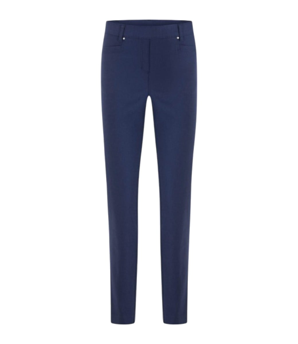 comfort stretch broek Patti van bengaline met elastische taille