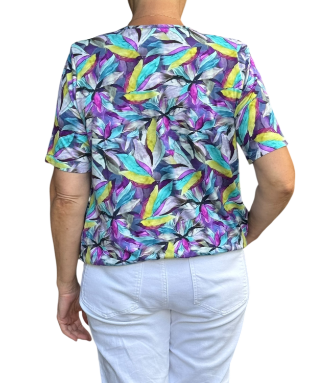 blouson sterbloem multicolor