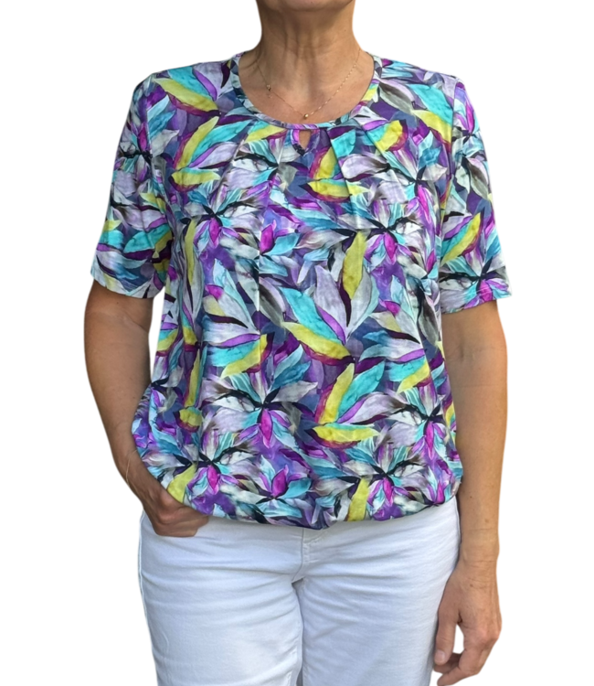 blouson sterbloem multicolor
