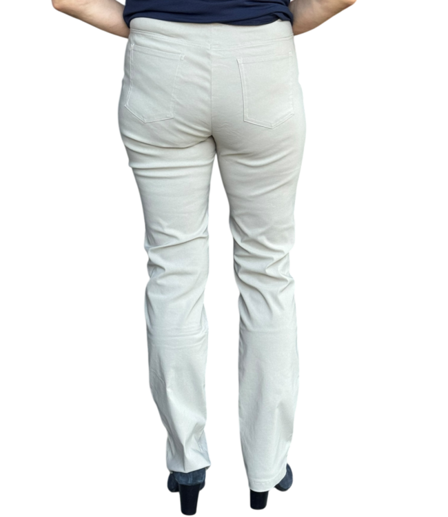 stretch broek bengaline met elastische boord Anne