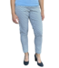 stretch broek dames Pita cirkelprint blauw -  Sensia