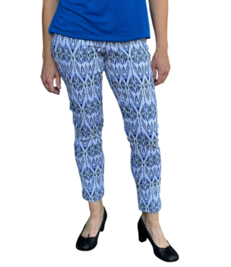Sensia stretch broek dames Indian Pita koningsblauw - Sensia
