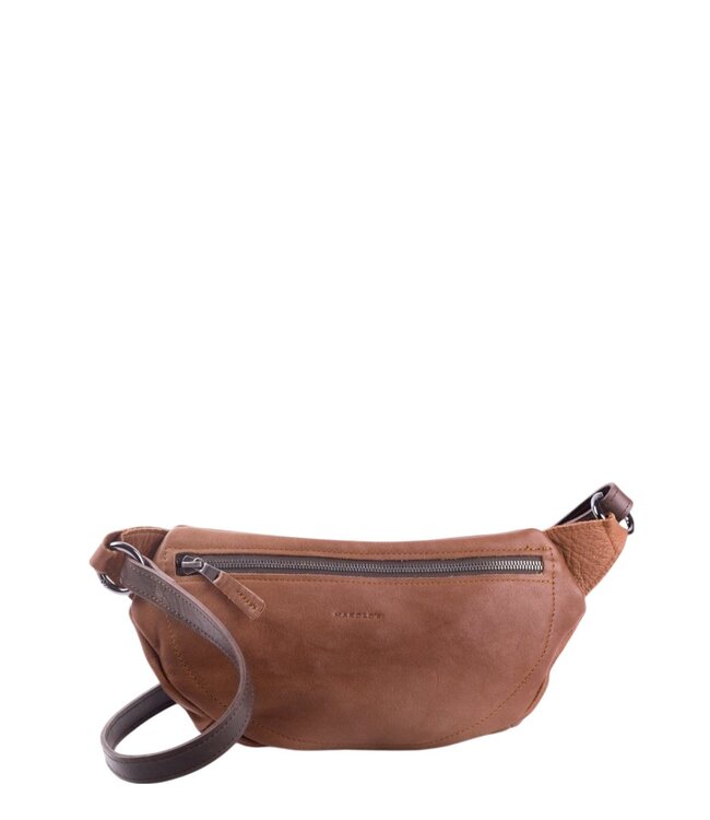 Chaza leren heuptas / hipbag cognac