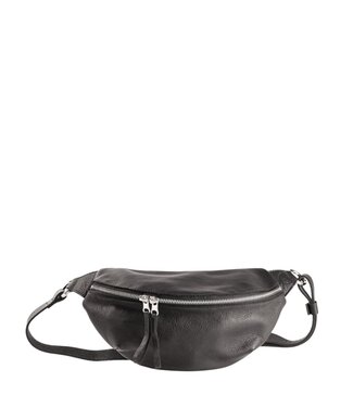 Harold's Lederwaren Chaza leren heuptas / hipbag zwart