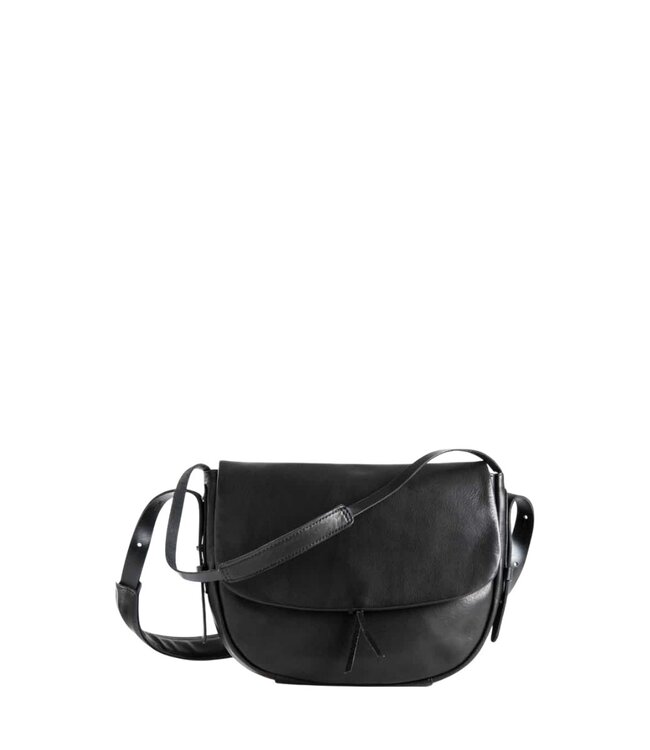 Chaza "slingbag" schoudertas medium zwart Harold's Lederwaren