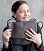Chaza "slingbag" schoudertas medium taupe Harold's Lederwaren