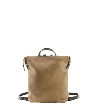 Harold's Lederwaren Chaza leren dames rugzak beige