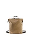 Chaza leren dames rugzak beige