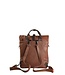 Mount Ivy rugzak & schoudertas (messenger) medium cognac