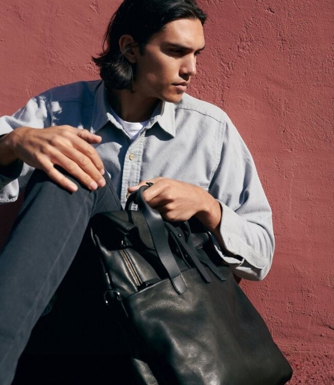 Mount Ivy rugzak & schoudertas (messenger) large zwart