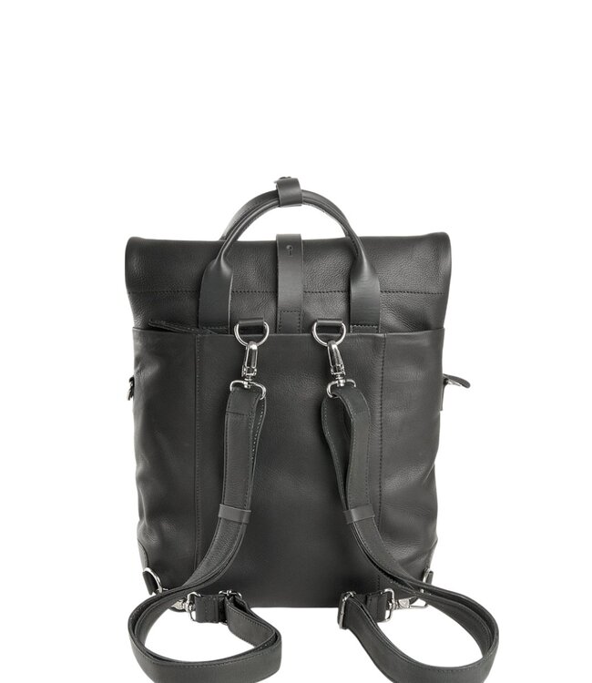 Mount Ivy rugzak & schoudertas (messenger) large zwart