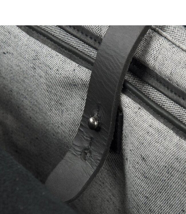 Mount Ivy leren schoudertas small (Crossbag) zwart