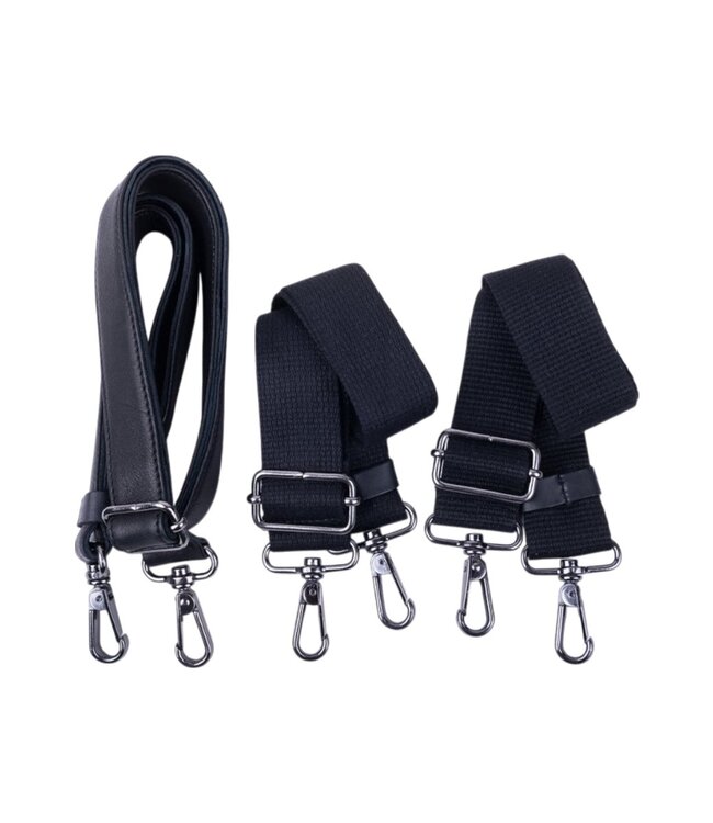 Mount Ivy leren weekender (reistas) groot zwart