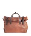 Mount Ivy leren weekender (reistas) groot cognac