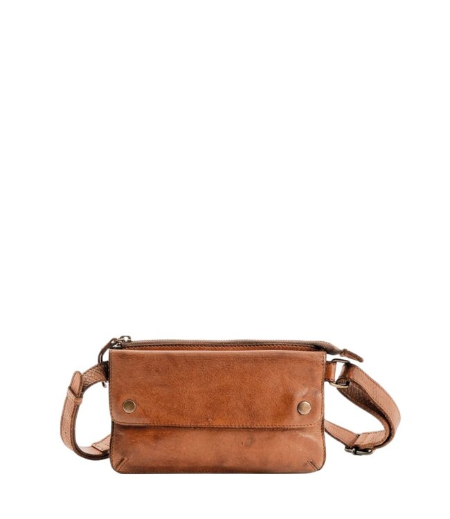 submarine leren heuptas (beltbag) cognac small