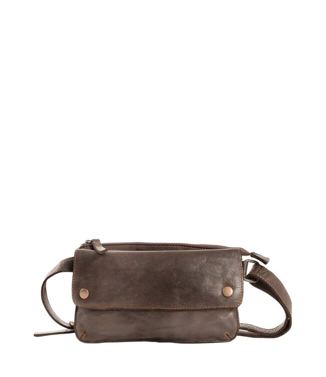 submarine leren heuptas (beltbag) bruin small