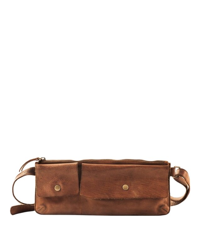 submarine leren heuptas (beltbag) cognac large
