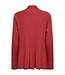 open dames vest plissé "Claudisse" baked- apple