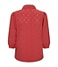 jersey dames blouse met knopen leni baked apple