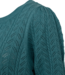 dames pullover structuur "Larry" korte mouw brittany blue
