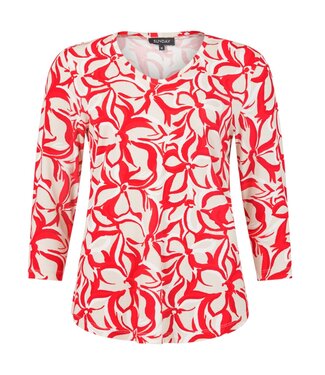 Sunday dames blouson bloemen rood