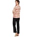 dames blouson shirt met strass en knopen baked- apple