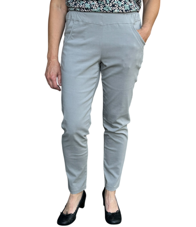 stretch broek dames punta (elastische tailleband)