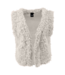 dames gilet Margriet faux- fur beige