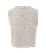dames gilet Margriet faux- fur beige