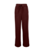 flared stretch broek elastische band "Ria" punta uni bordeaux
