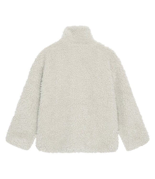 zachte dames jas Faux- fur "Sleepy" met ritssluiting beige FreeQuent