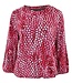 dames blouson shirt zebra fuchsia Navigazione  lange mouw