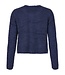 chique- harig dames vest (KORT) met gouden knopen Brandtex