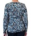 dames t- shirt swirl aqua Marinello