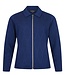 chique dames jasje met diamant patroon kobalt- blauw Sunday