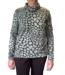 dames blouson pullover met hangcol Pebbles pistache