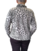 dames blouson pullover met hangcol Pebbles sand