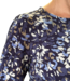 dames blouson bloemenprint- allover marine