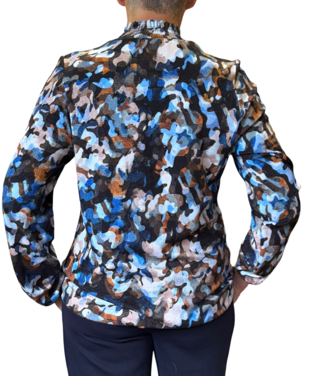 dames blouson pullover  Alexia blauw