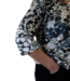 blouson geruwd pebbles beige- blauw