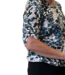 blouson geruwd pebbles beige- blauw