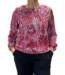 dames blouson shirt zebra fuchsia Navigazione  lange mouw