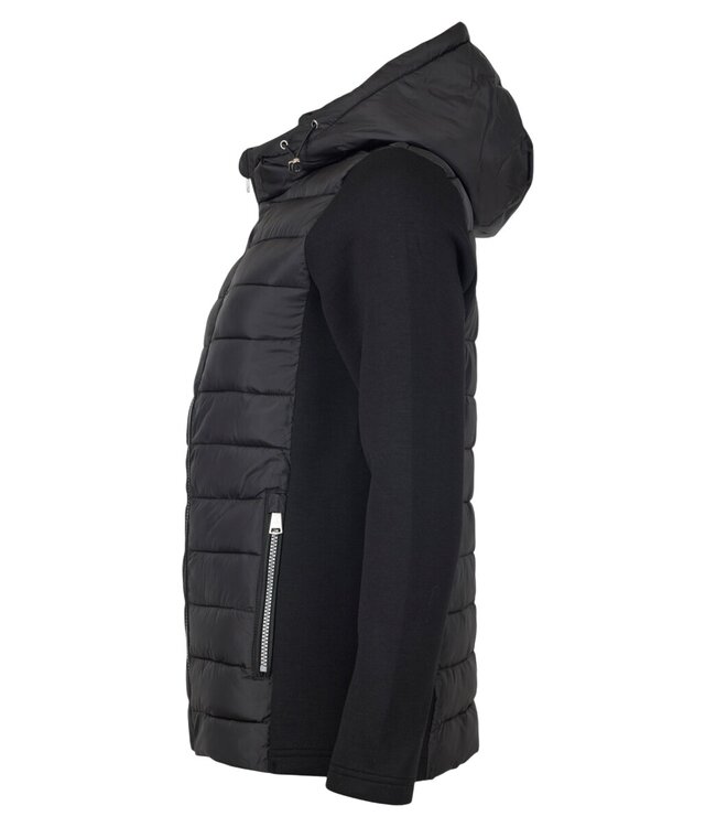 sportief dames jasje (softshell) zwart Brandtex