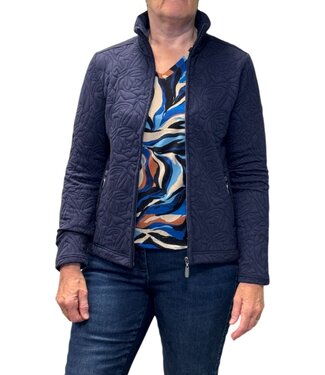 Signature sportief vest jasje met ritssluiting marine