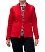 zacht vest jasje met knopen Marinello rood